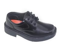 KATCH Boys School Shoes Boys Lace Up Kids School Shoes Black School Shoes for Boys -9-27