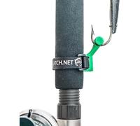 KATCH Hook Holder - Standard Size, Rod Guard, Safe Lures and Hooks, Fishing Tackle Accessories (Green)
