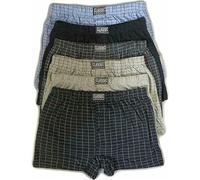 KATCH Mens Boxers Shorts Multipack Classic Sports Stripe Check Mens Cotton Boxer Shorts Boxers For Men Boxers Men Multipack Button Fly Boxer Shorts Men Loose Fit-Assorted Multi Pack Of 6-L