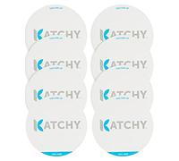 Katchy Duo Glue Board Refills (8 Pack) - Catcher & Killer for Mosquito, Gnat, Moth & Fruit Fly - Indoor Flying Insect Trap Glue Board Refills - Non-Zapper Traps for Buzz-Free Home