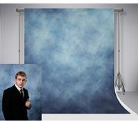 Kate 1.5 x 2.2 m Blue Plain Retro Colour Photo Background for Professional Photography Studio
