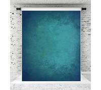 Kate 1.5x2.2m/5x7ft Studio Photo Backdrop Blue Green Portrait Art Photo Background Master Abstract Mint green Retro Texture Backdrops Microfiber for Studio Portrait Family Photography Props