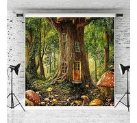 Kate 10x10ft Fairytale Forest Backdrops Children Mushroom Woodland Backdrops Wonderland Princess Photography Props Photo Shoots Studio Booth
