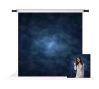 Kate 10x10ft Portrait Photography Backdrops Blue Abstract Microfiber Customized Photo Studio Props