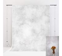 Kate 10x20ft Light Grey Backdrops Grey and White Video Backdrop Abstract Photography Backdrops Portrait Backgrounds kate Grey Backdrop