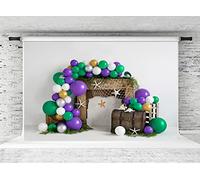 Kate 10x6.5ft Balloons Backdrops Underwater Ocean Beach Fantasy Undersea Summer Kids Sea Birthday Party Backdrop Microfiber Background Photo Studio Props