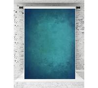 Kate 2x3/6.5x10ft Studio Photo Backdrop Blue Green Portrait Art Photo Background Master Abstract Mint green Retro Texture Backdrops Microfiber for Studio Portrait Family Photography Props