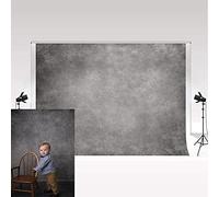 Kate 3x2m Dark Grey Photo Backdrops Retro Abstract Textured Photography Background Microfiber No Crease Backdrops for Professional Portrait Photography Studio