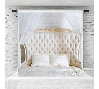 Kate 3x3m/10x10ft Bedside Background Retro literary Bedside Backdrop Microfiber for Professional Studio Family Decorative props