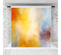 Kate 3x3m Oil Painting Backdrop Abstract Background Orange Yellow Backdrops for Portrait Decoration Photo Studios Props Photography