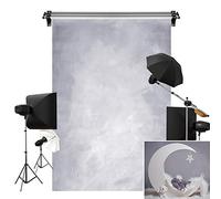 Kate 5x7ft/1.5x2.2m(W:1.5m H:2.2m) Photo Backdrops Photographers Retro Solid Light Grey Background Photography Props Studio Digital Printed Backdrop