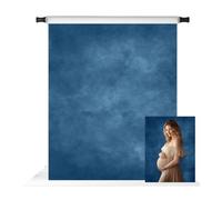 Kate 5x7ft Blue Abstract Photography Backdrop Blue Headshot Portrait Background Photo Fabric Studio Props