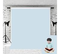 Kate 5x7ft Light Blue Backdrop Pure Solid Color Background Cotton Portrait Backdrops for Photographer Photo Studio Prop