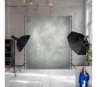 Kate 5x7ft Light Gray Backdrop Concrete Grey Photography Printed Cloth Background Photo Studio Props