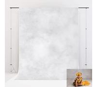 Kate 6.5x6.5ft Light Grey Backdrops Grey and White Video Backdrop Abstract Photography Backdrops Portrait Backgrounds kate Grey Backdrop