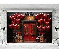 Kate 7x5ft Valentine's Day Photography Backdrops Flower Balloon Decoration Background Wedding Birthday Party Decorations Photo Booth Props