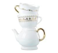 Kate Aspen Vintage Tea Party Antique Look Ceramic Bud Vase (Medium), Party Favor, Take Home Gift, Wedding Decoration, Table Decor, Bridal Shower Decorations
