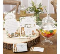 Kate Aspen Woodland Baby Shower 1 Count (Pack of 1) Advice Cards & G