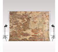 Kate Backdrop for Photography 3x2m Mottled Cement Brick Wall Soft Fabric Backdrop for New Born Retro Grey Backdrop Doomsday Theme Backdrop for Photography