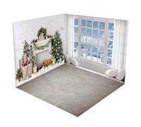 Kate Backdrops Christmas Snow Room Set Window Snow Scene(8ftx8ft&10ftx8ft&8ftx10ft)