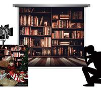 Kate Background Photo Studio Children's Cartoon Background Props Stand 7 x 5 ft / 2.2 x 1.5 m Brown Retro Magic Bookshelf Photo Box Background Wedding