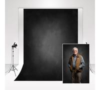 Kate Black Photo Backdrops 3x3m Black-gray Gradient Photostudio Backdround Vintage Portrait Photography Photo Booth Props personalised Wedding Decoration Backdrop Professional Background