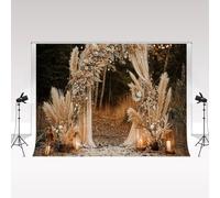 Kate Brown Color Forest-elf Wedding Arch Wedding Photography Background Photography Studio Portrait Backdrop 2.2x1.5m/7x5ft