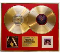 KATE BUSH/DOUBLE CD GOLD DISC DISPLAY/LTD. EDITION/COA/LION HEART & HOUNDS OF LOVE