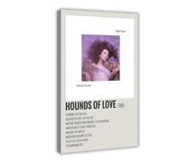 Kate Bush Hounds of Love Album Cover Poster Canvas Poster Wall Art Decor Print Picture Paintings for Living Room Bedroom Decoration 24x36inch(60x90cm)