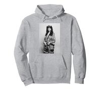 Kate Bush Kimono Studio Photo 1978 Lionheart Pullover Hoodie, Adult Unisex, Heather Grey, XX-Large