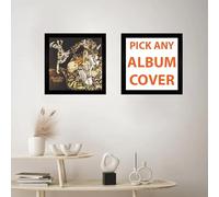 Kate Bush Never For Ever Album cover, poster, wall art. Print or Fully Framed Available. Actual size of original Vinyl Covers. (Framed)