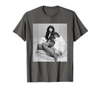 Kate Bush Singer 1978 Photo Shoot Lionheart T-Shirt, Men, Asphalt Grey, 5X-Large