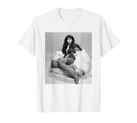 Kate Bush Singer 1978 Photo Shoot Lionheart T-Shirt, Men, White, 6X-Large