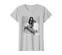 Kate Bush Singer 1978 Photo Shoot Lionheart T-Shirt, Women, Silver Grey, 3X-Large