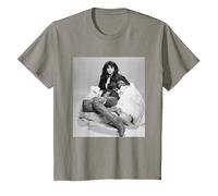 Kate Bush Singer 1978 Photo Shoot Lionheart T-Shirt, Youth, Slate Grey, Medium