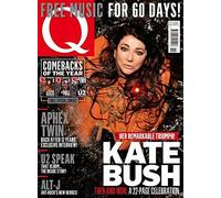 Kate Bush Special Cover Issue Q magazine 22 page Celebration NOVEMBER 2014