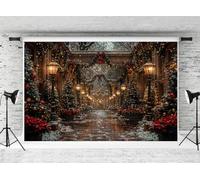 Kate Christmas Photography Backdrop 10x10ft/3 * 3m Christmas Tree Photographys Backdrops Xmas Snow Party Baby Photography Background