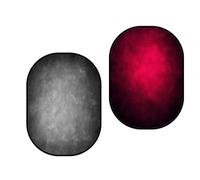 Kate Collapsible Backdrop Pop Up Photo Backdrops Grey Red Portable Background for Portrait Photography, for Video, for Live Stream, 5x6.5ft