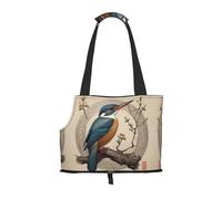 Kate Kingfisher Printed Portable Foldable pet Shoulder Bag, Suitable for Carrying Small Pets