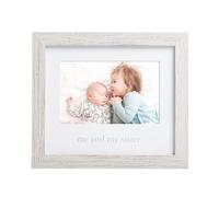 Kate & Milo Rustic Me & My Sister Frame, Sibling Gifts, Little or Big Sister Gift, Gender-Neutral Nursery Decor, Baby Keepsake Photo Frame