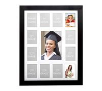Kate & Milo School Days Frame, Holds 12 School Photos and Graduation Photo, Graduation Party Decorations