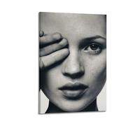 Kate Moss Artistic Wall Decor - Bedroom & Living Room Poster - 24x36 inch (60x90cm) Frame-Style
