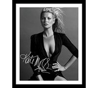 Kate Moss Autographed Signed & Framed Photo Display