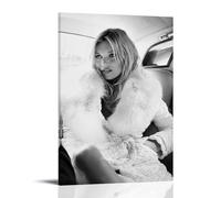 Kate Moss Poster Classic Vintage Cover Music Posters for Room Aesthetic Canvas Wall Art Bedroom Decor08x12inch(20x30cm)