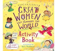 Kate Pankhurst Fantastically Great Women Who Changed the World Activity Book in White Kate Pankhurst White