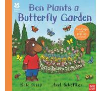 Kate Petty National Trust: Ben Plants a Butterfly Garden Hardback Book Kate Petty Multicolor