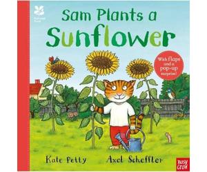 Kate Petty National Trust: Sam Plants a Sunflower Paperback Book Kate Petty Multicolor