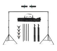 Kate Photo Backdrop Stand 10x8.5ft Adjustable Background Stand Kit for Photography (Indoor/Outdoor) and Party Decorations