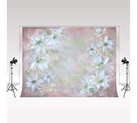 Kate Photo studio Backdrop Pink Flower 2.2x1.5m/7x5ft Fairy Photographic Background Wedding Photo Booth Valentine's Day Magazine Advertising Shooting Backdrop Soft & Warm Baby Backdrop