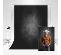 Kate Photocall Photo Studio Backdrop 5x7ft/1.5x2.2m Black Backdrops Abstract Smoke Gray Photo Background for Photography Portrait Studio Shooting